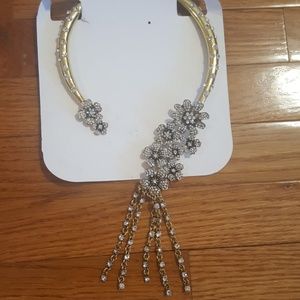 Crystal Statement Necklace New